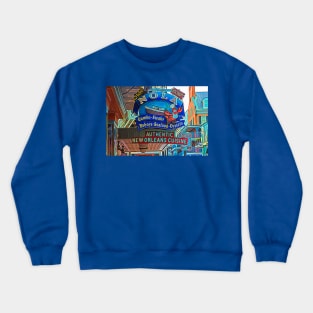 Olde N O L A Cookery  on Bourbon Street Crewneck Sweatshirt